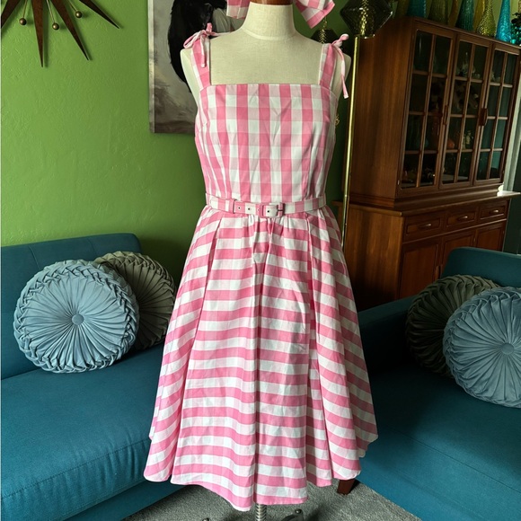 Vixen by Micheline Pitt Gingham dress - Picture 3 of 15